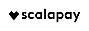 Logo Scalapay con cuore, evoca fiducia e innovazione nei pagamenti.